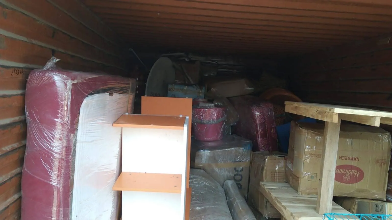 Wooden crating for fragile goods